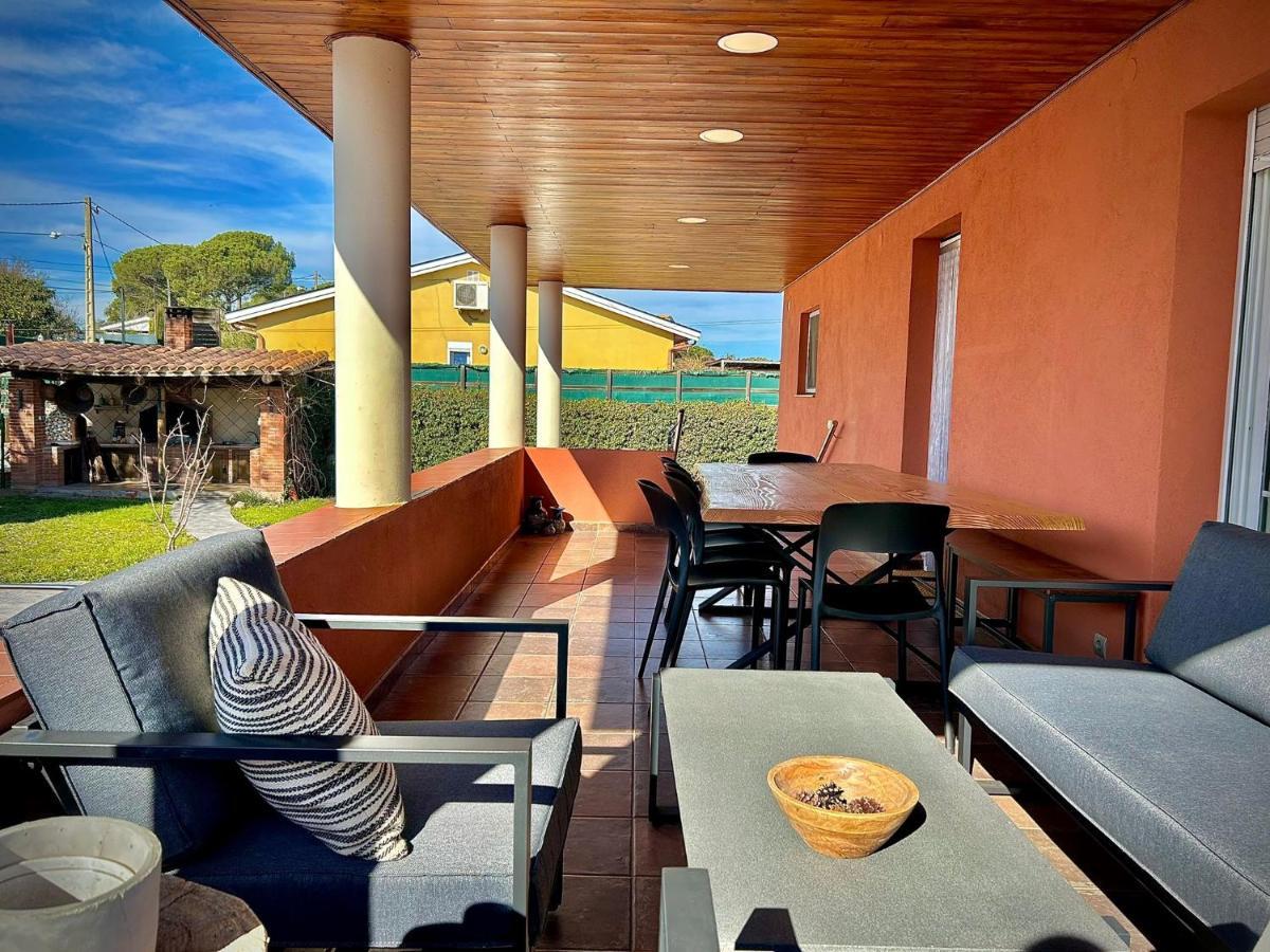 Вілла Piscina De Sal Barbacoa Wifi, Parking Gratis, 3 Min Pga Casa El Roble Жерона Екстер'єр фото