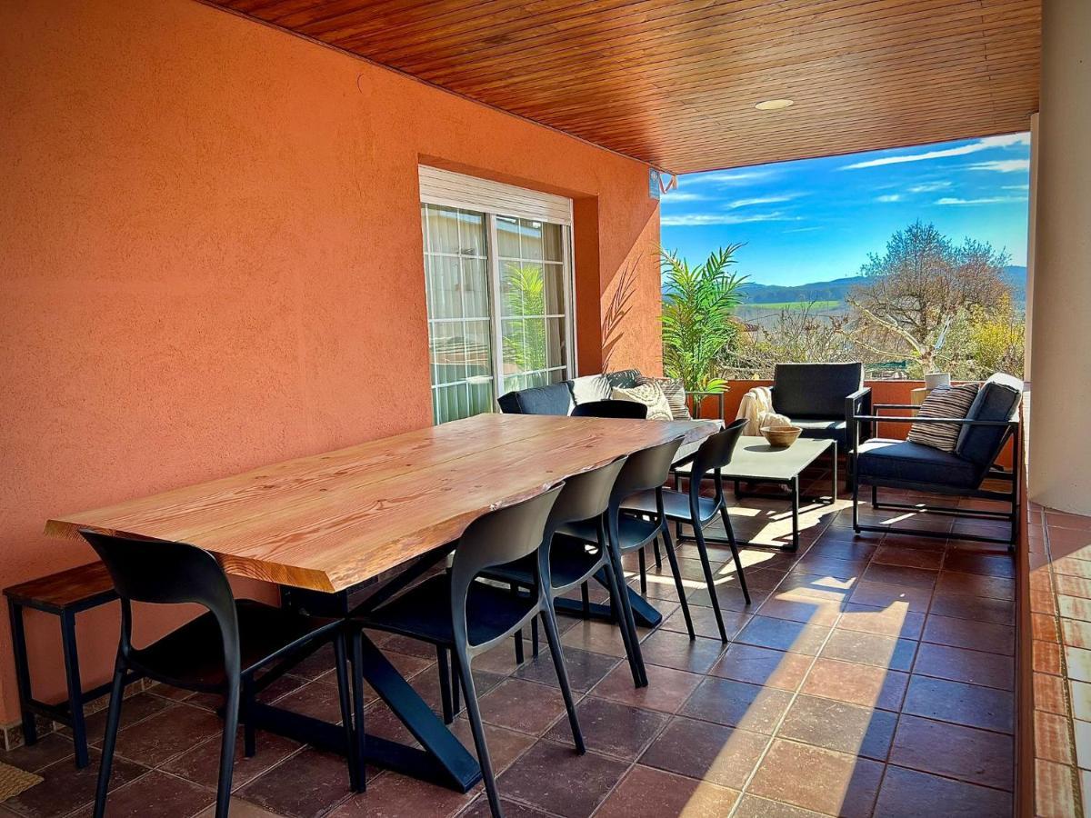 Вілла Piscina De Sal Barbacoa Wifi, Parking Gratis, 3 Min Pga Casa El Roble Жерона Екстер'єр фото