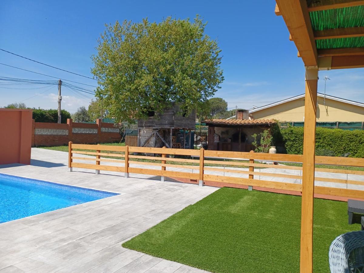 Вілла Piscina De Sal Barbacoa Wifi, Parking Gratis, 3 Min Pga Casa El Roble Жерона Екстер'єр фото